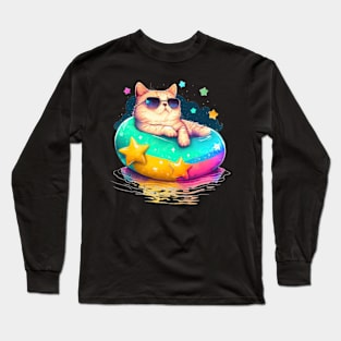 Floating Chonkstar Long Sleeve T-Shirt